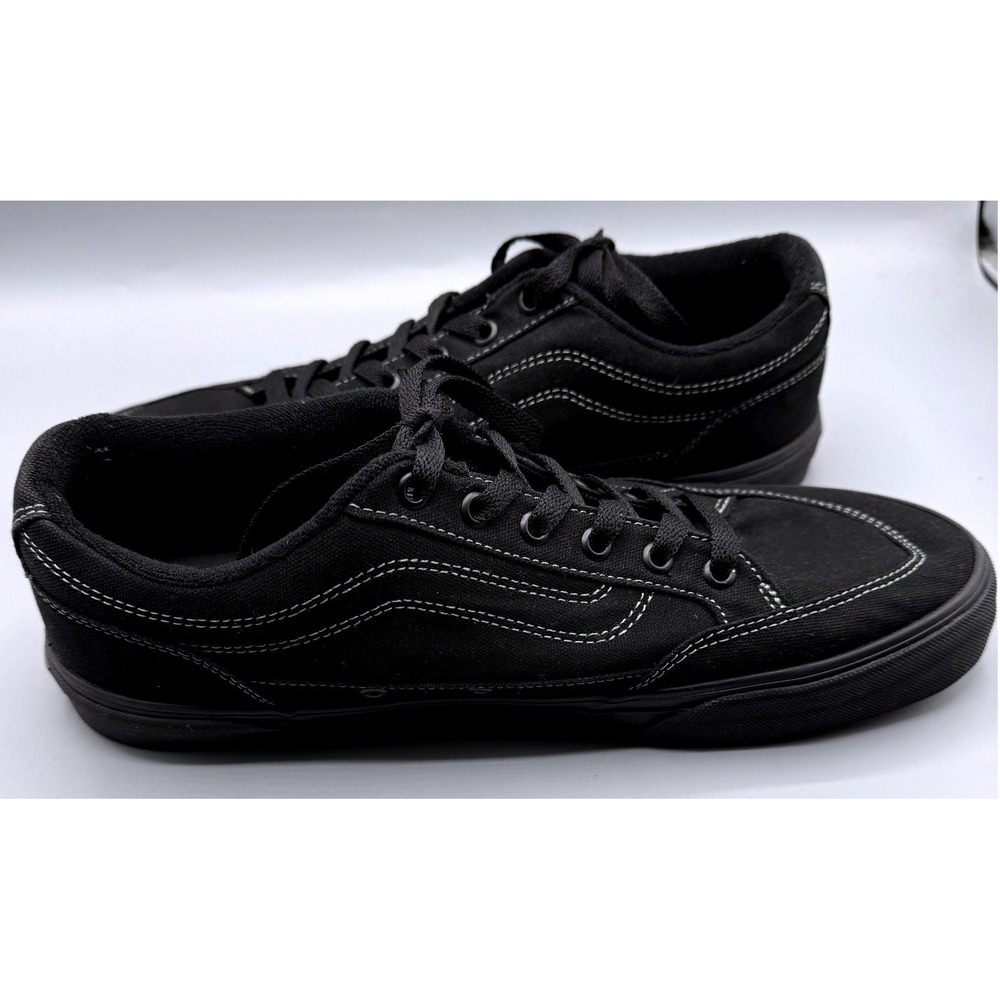 Vans Mens Low Top Canvas Bearcat Skate Shoes All Black Sneakers Mens Size 11 - Picture 7 of 16